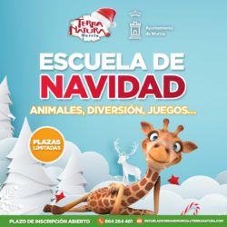 ¡Vuelve la Escuela de Navidad de Terra Natura Murcia!🎄🎅