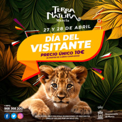 ¡Vuelve la promoción más esperada: Día del Visitante en Terra Natura Murcia!👏