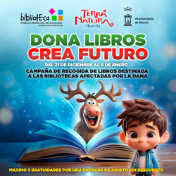 ❄🎄Dona libros, crea futuro en Terra Natura Murcia🎄❄