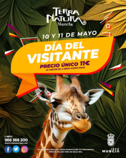 🐾 Terra Natura Murcia celebra el Día del Visitante con entradas a solo 11€ este finde 🎉