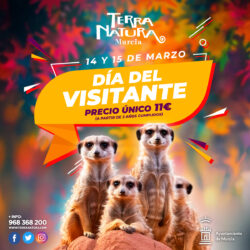 🎉🐾 ¡Celebra el Día del Visitante en Terra Natura Murcia! 🌿
