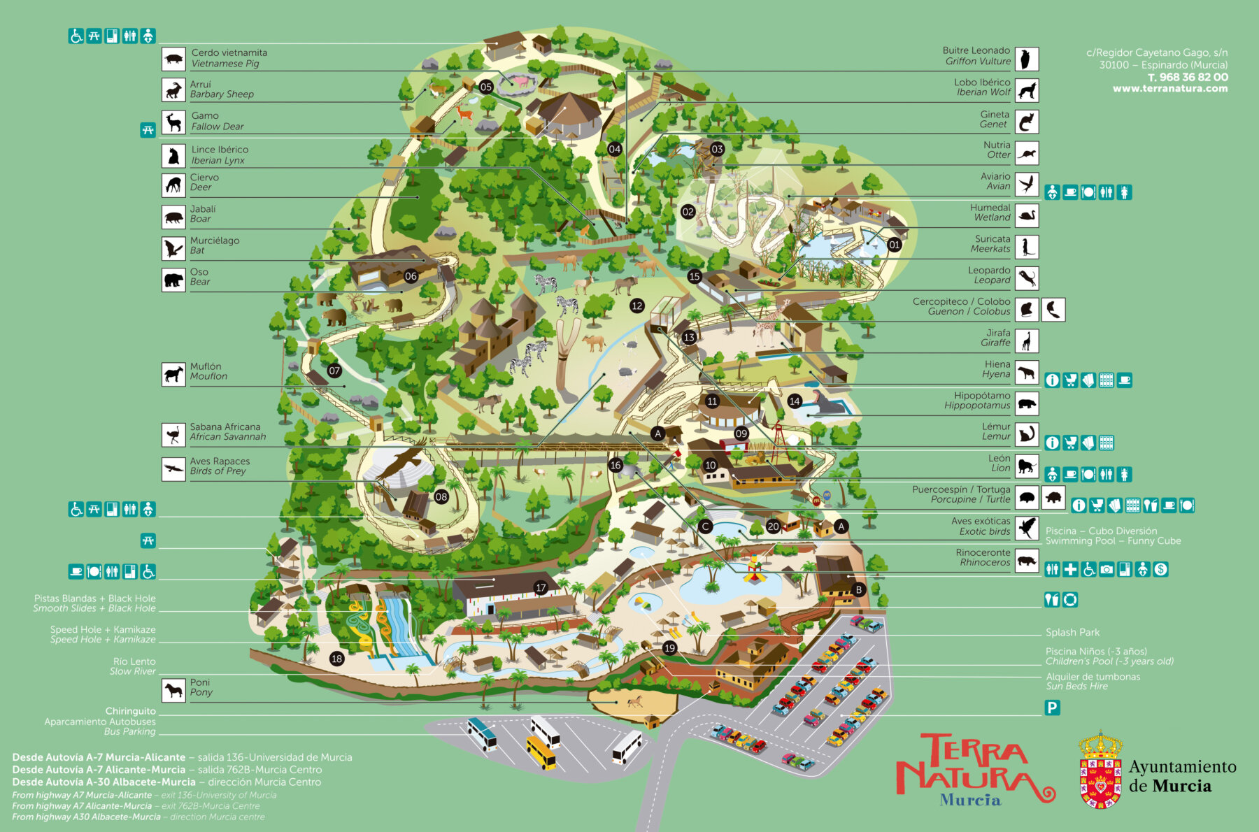 Mapa Terra Natura Murcia