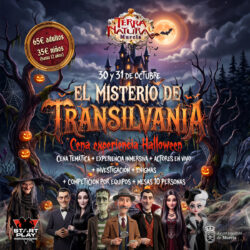Cena de Halloween en Murcia: El Misterio de Transilvania | Terra Natura